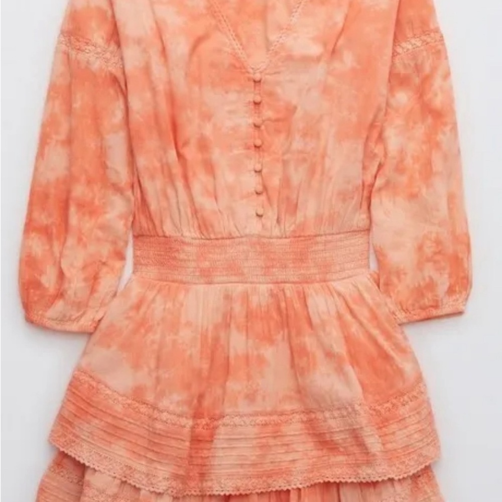 Aerie ruffle dress
